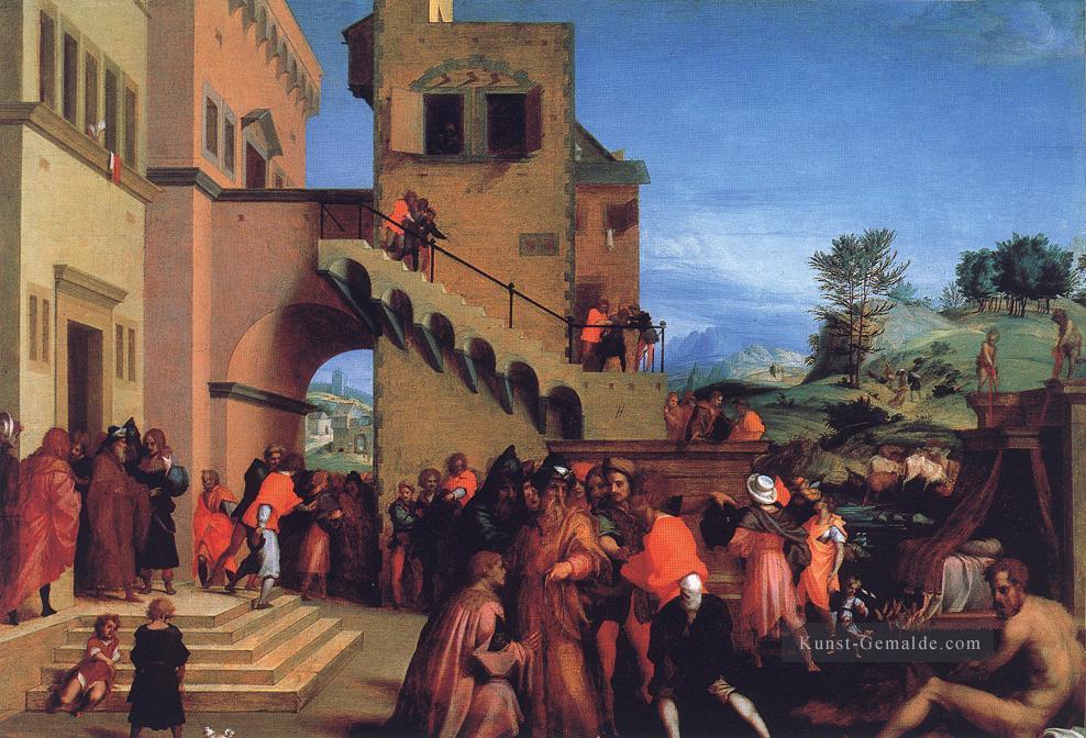 Geschichten von Joseph2 Renaissance Manierismus Andrea del Sarto Ölgemälde